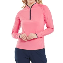 1/4 Zip Ls Sun Protection Shirt