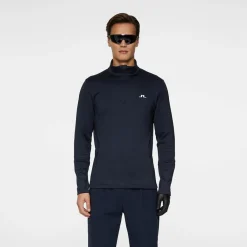 Aerial Quarter Zip Mid Layer Blå