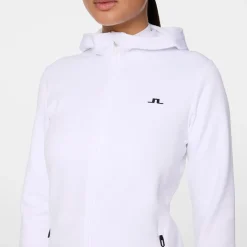 Aerialle Zip Hood Vit