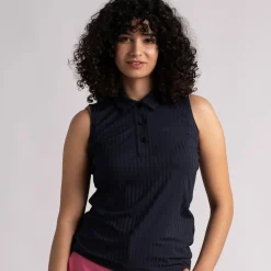 Andrea SL Poloshirt Blå