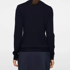 Aria Knitted Sweater Blå