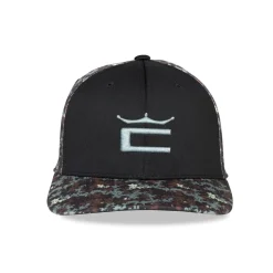 Camo Crown C Snapback Cap Svart