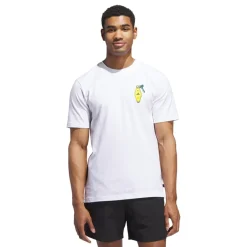 Chip In Nyc Graphic T-Shirt Vit