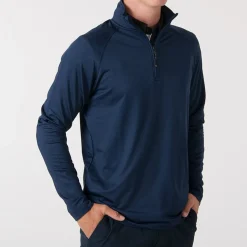 Coos Bay Half-Zip Blå