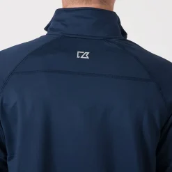 Coos Bay Half-Zip Blå