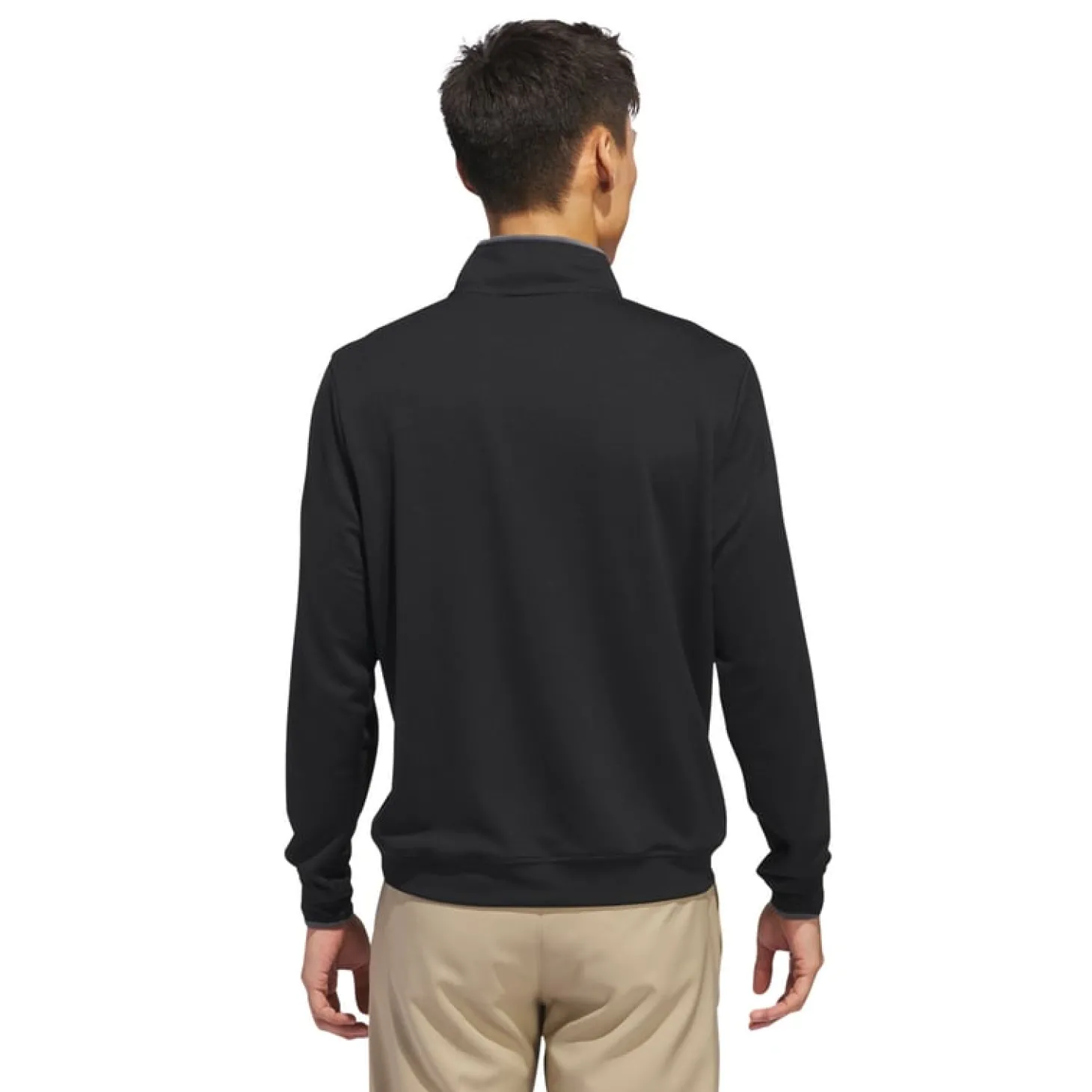 Core Lightweight Half-Zip Svart