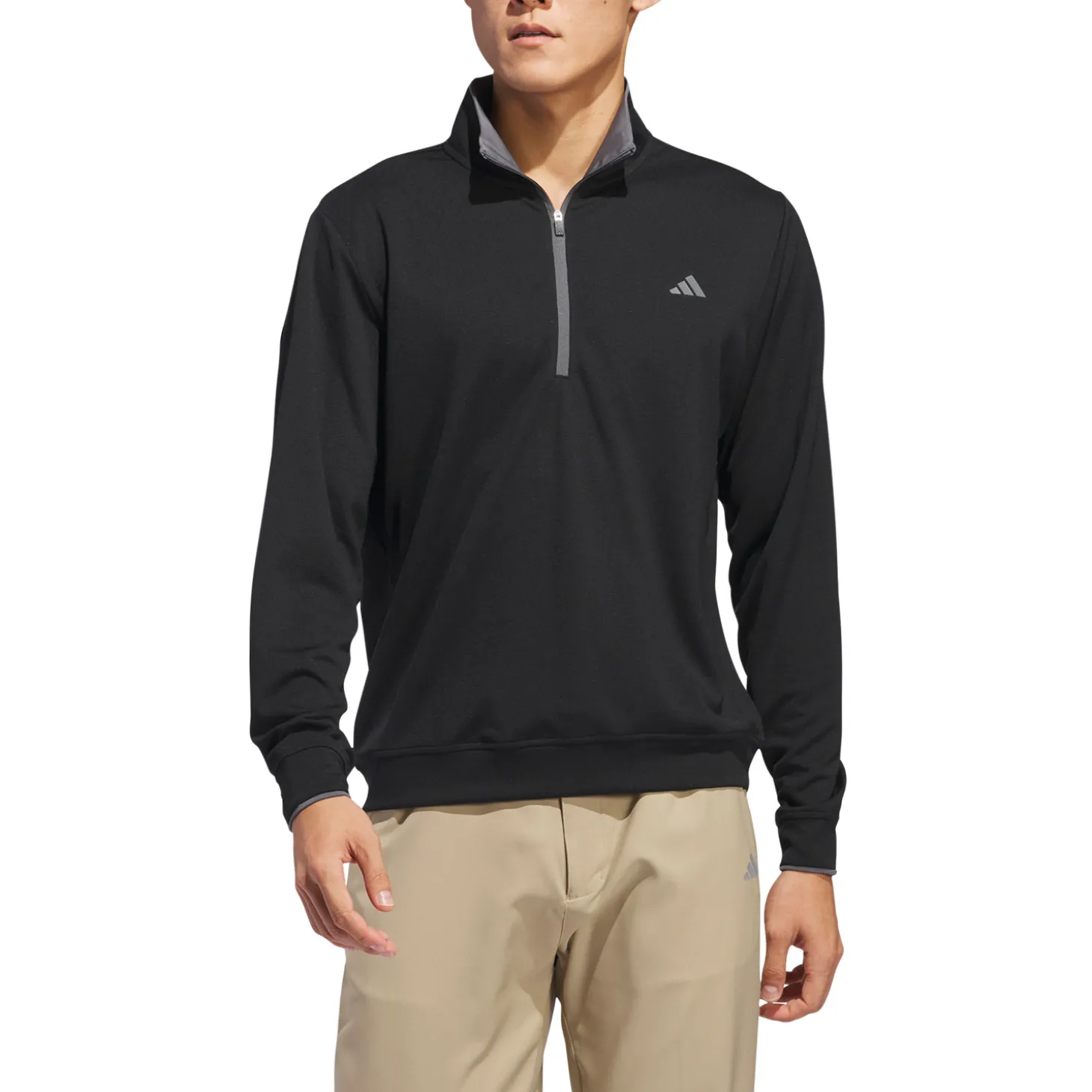 Core Lightweight Half-Zip Svart