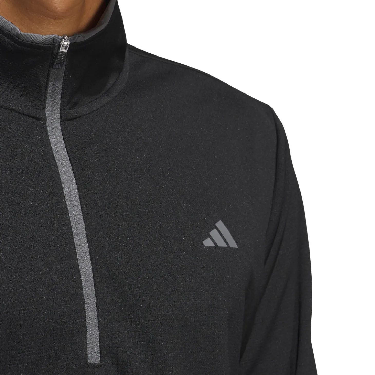 Core Lightweight Half-Zip Svart