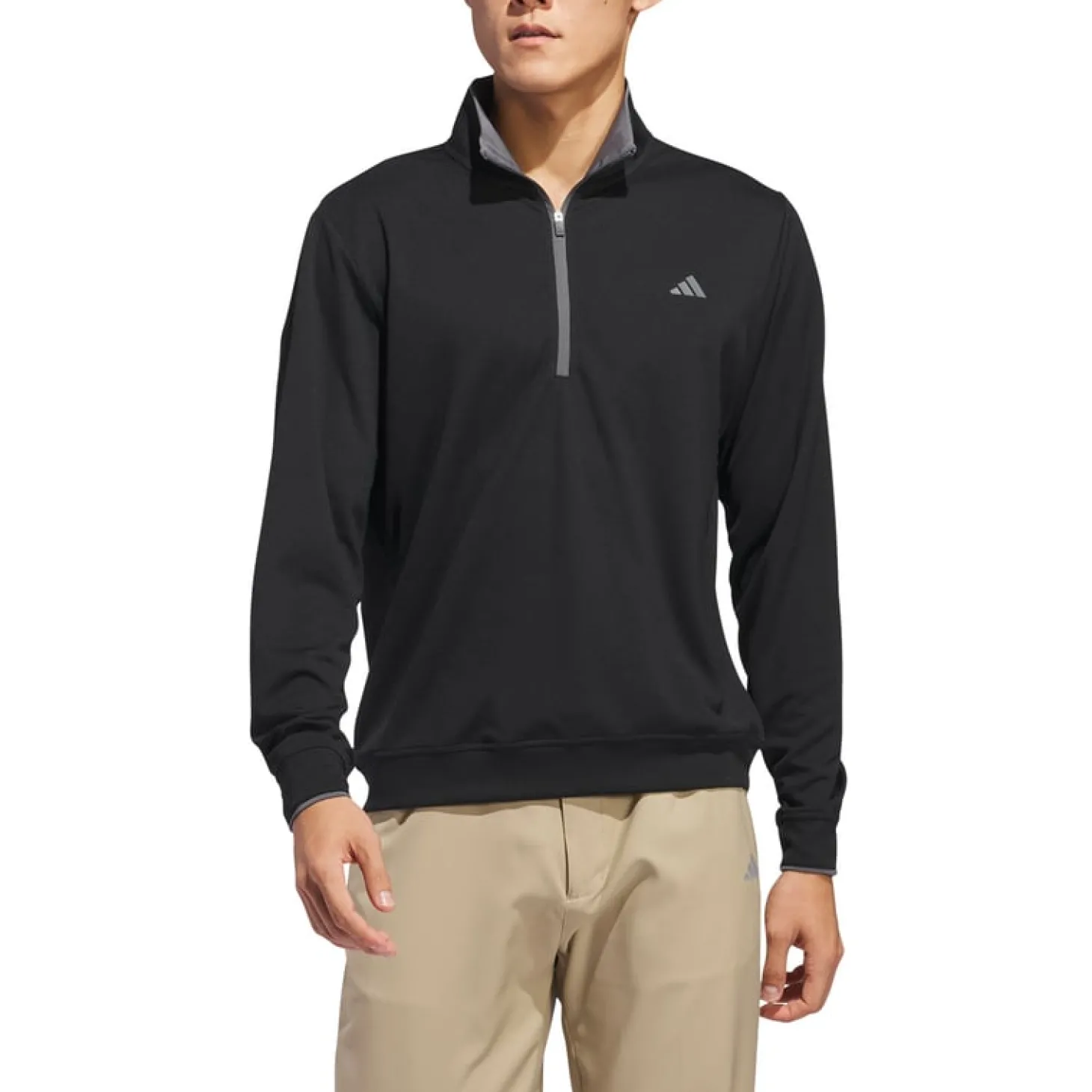 Core Lightweight Half-Zip Svart