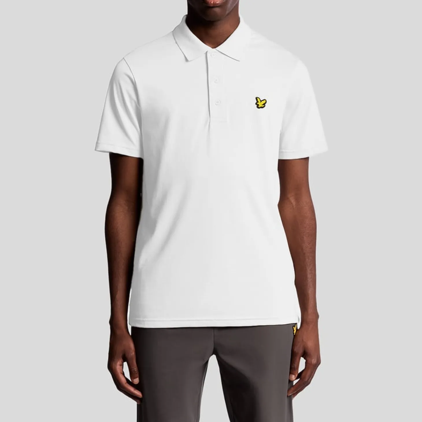 Core Polo Shirt Vit
