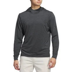 Core Print Hoodie Svart