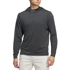 Core Print Hoodie Svart