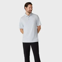 Emea Ss Ventilated Jacquard Polo