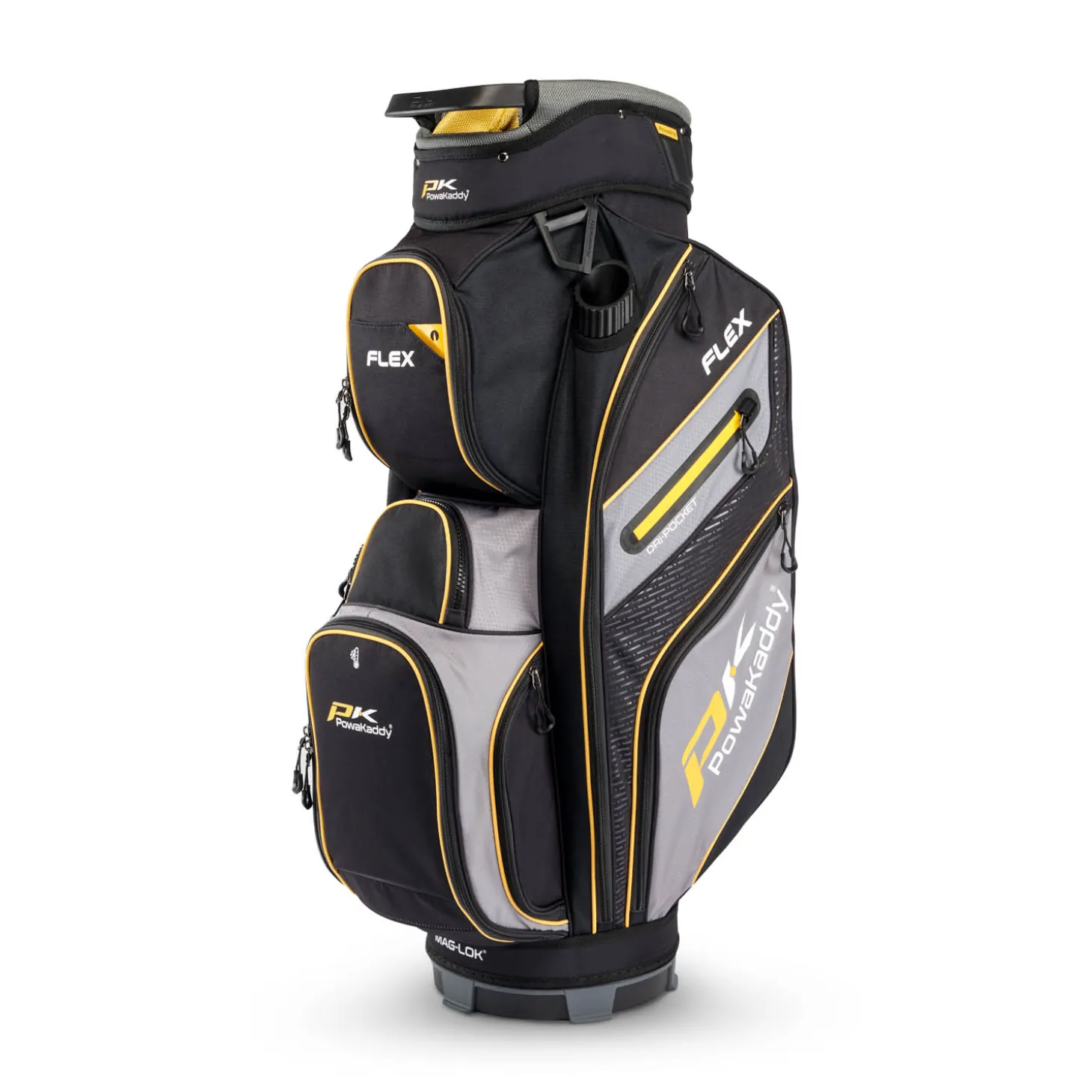 Flex MagLock Cartbag Grå Gul