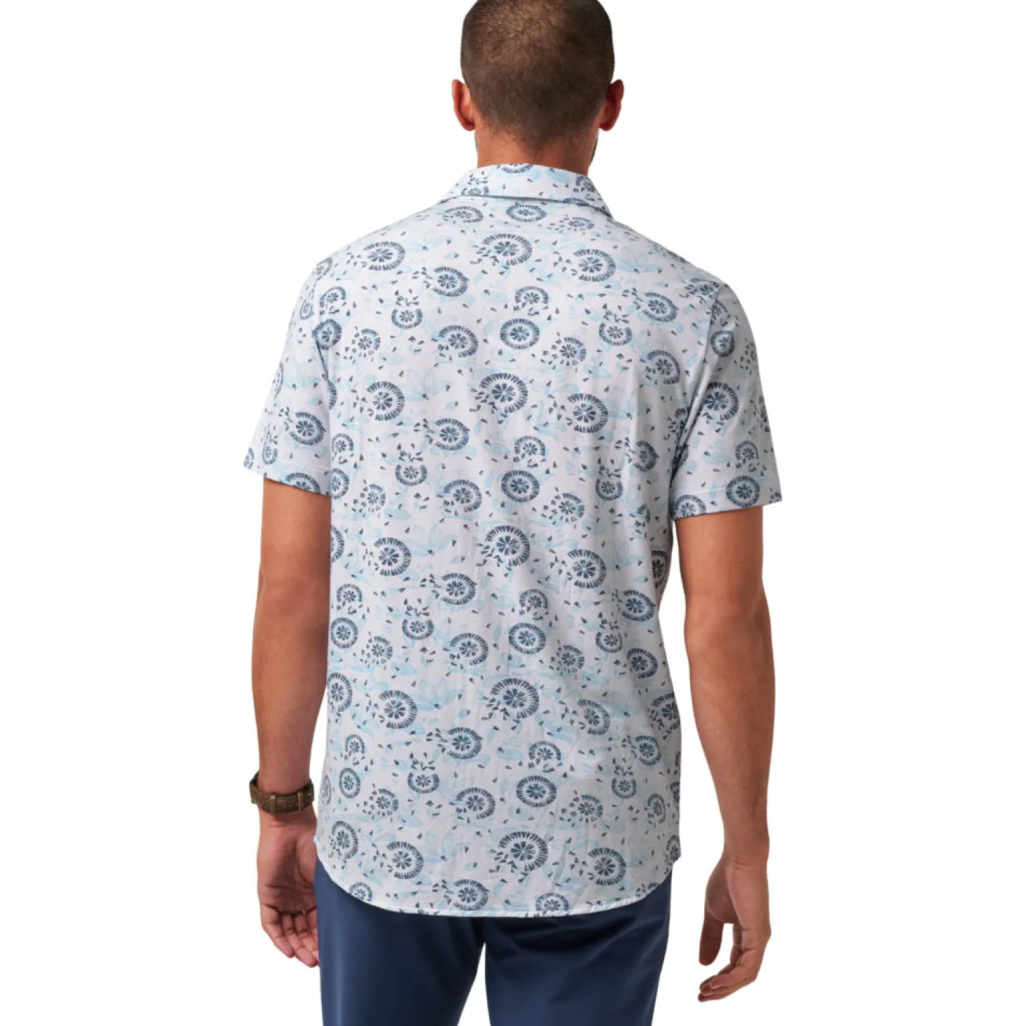 Flourish Button Up Vit