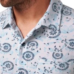 Flourish Button Up Vit