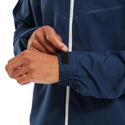 Full-Zip Zephyr Windshirt Blå