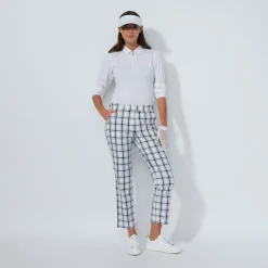 Golf Plaid Ankle Vit