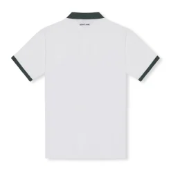 Golf Tech Polo Vit Grön