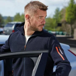 Hadar Full Zip Windbreaker Blå