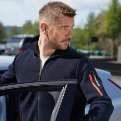 Hadar Full Zip Windbreaker Blå