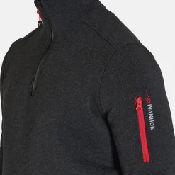 Hadar Half Zip Windbreaker Grå