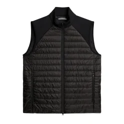 Hayden Quilt Hybrid Vest Svart