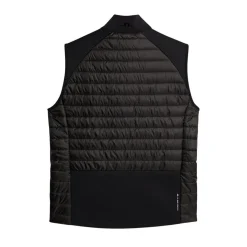 Hayden Quilt Hybrid Vest Svart