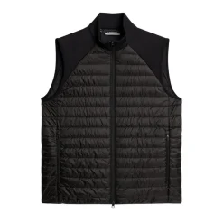 Hayden Quilt Hybrid Vest Svart