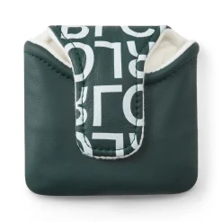 Headcover Mallet Putter Grön Vit