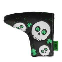 Headcover Putter Blade Svart Grön