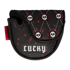 Headcover Putter Mallet Vit