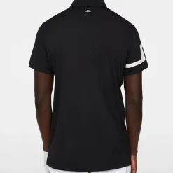 Heath Regular Fit Golf Polo Svart