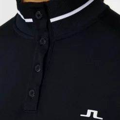 Hertta Long Sleeve Polo Blå