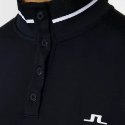 Hertta Long Sleeve Polo Blå