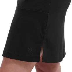 Interlock Skort - Long Svart