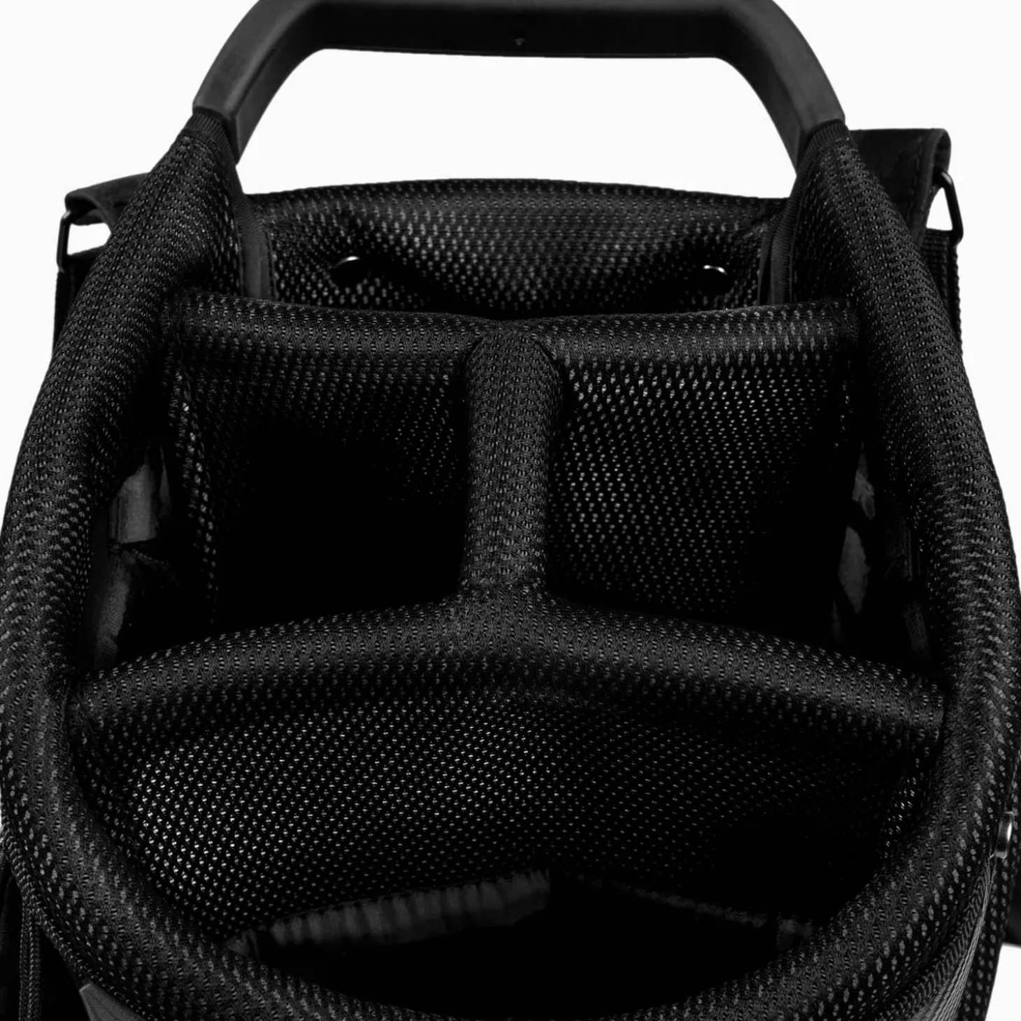 Jacquard Woven Fairway Camo Carry Stand Svart