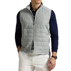 Knit Full Zip Vest Performance Wool