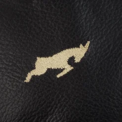 Leather Headcover Putter Mallet Svart