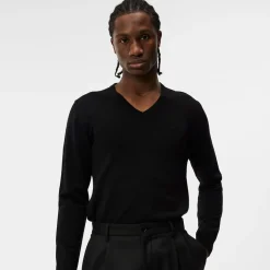 Lymann Merino V-Neck Sweater Svart