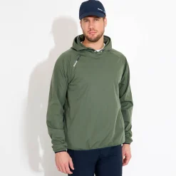 M Bounce Waterproof Hoodie Grön