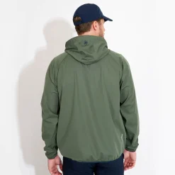 M Bounce Waterproof Hoodie Grön