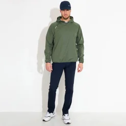 M Bounce Waterproof Hoodie Grön