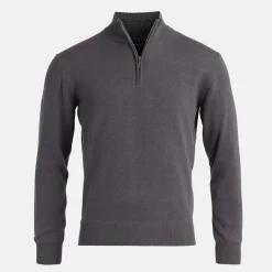 M Louth Knitted Windstopper Grå