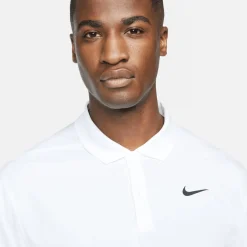 M Nk Df Vctry Solid Polo Vit