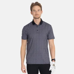 M Tech Pique Micro AOP Svart