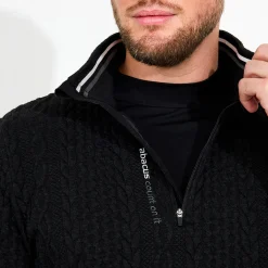 M Woburn Midlayer Svart