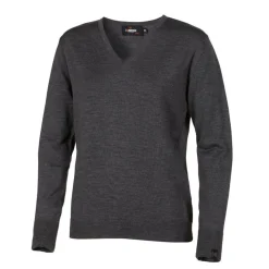 Merino V-Neck Grå