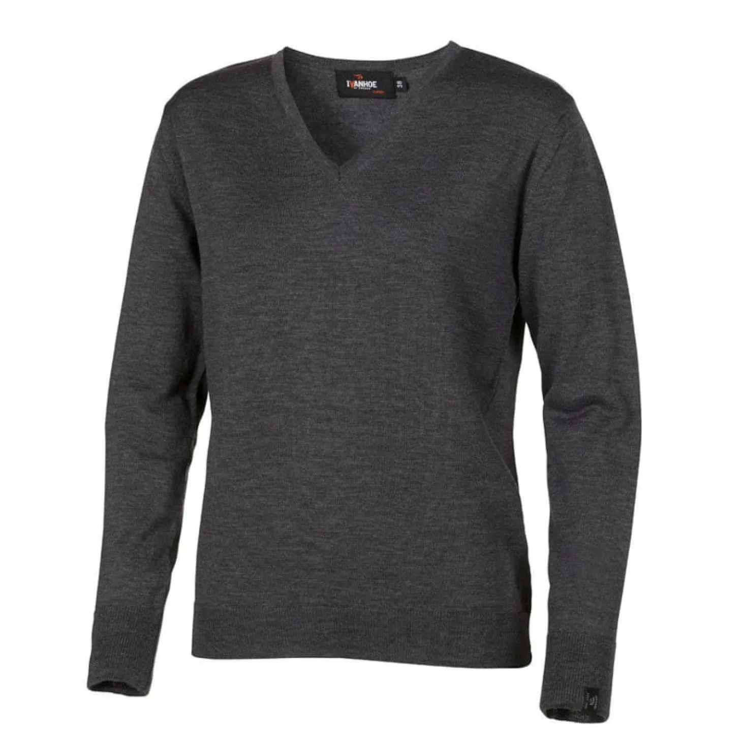 Merino V-Neck Grå