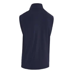 Mixed Media Vest Blå